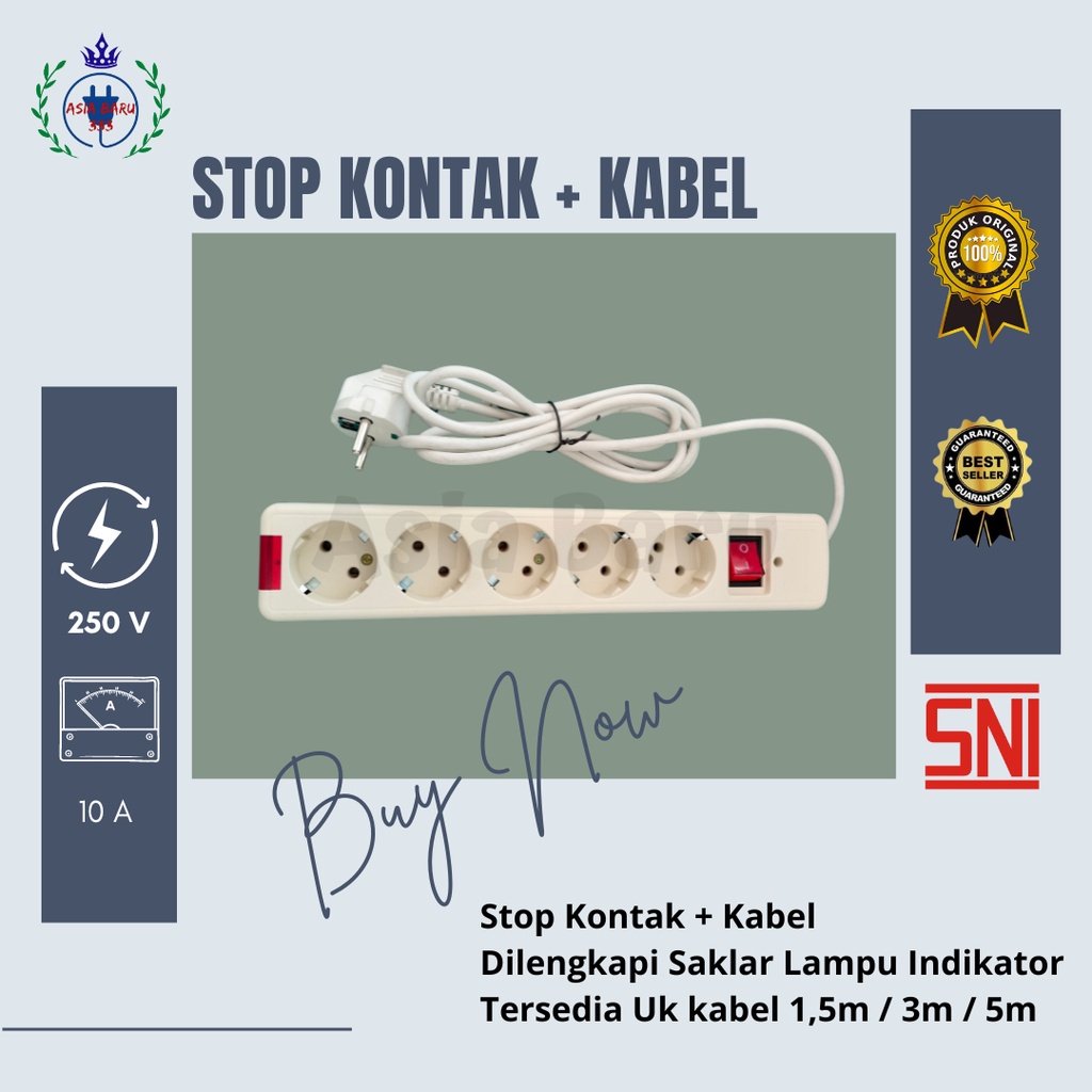 Stop Kontak + Kabel