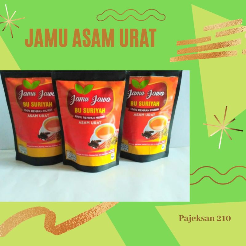 

Jamu Asam Urat Wedang Rempah Jamu Jawa Jowo Empon Empon Bubuk