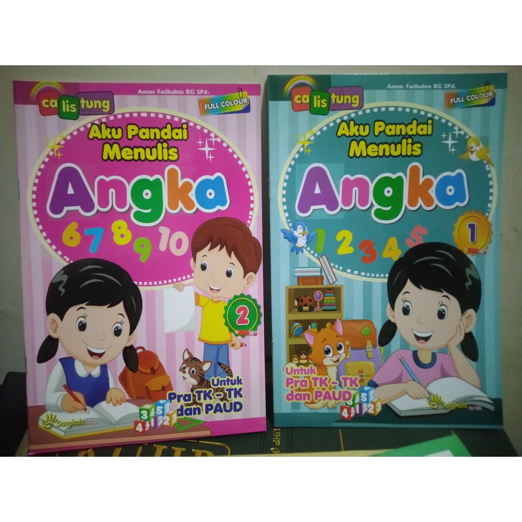 

Aku Pandai Menulis Angka