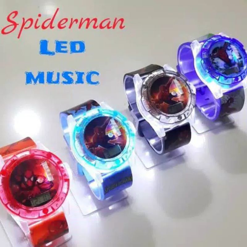 jam tangan anak anak laser proyektor//jam anak laser music melody