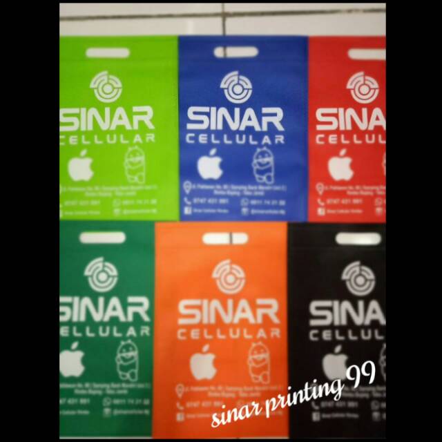 

Cetak sablon spundbond/goodiebag press oval uk. 25x35 oval