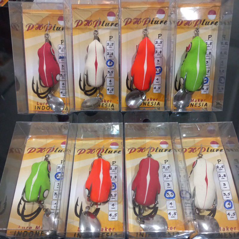 Soft frog PHP lure | Geol | Skirt | KENZI | BLACKBULL 2.8cm 3cm 3.5cm 4cm Terbaru