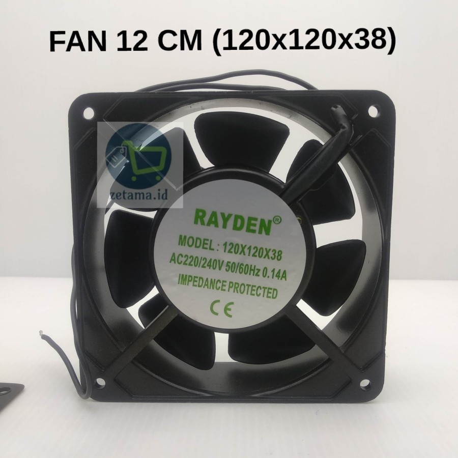 MINI FAN 12 CM / COOLING FAN 12CM / KIPAS ELEKTRONIK (AC 220V) Pcmja29 Segera Dapatkan