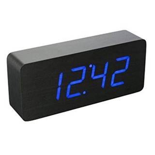  CODE COR952 JAM  KAYU  DIGITAL LARGE LED  WOOD CLOCK 