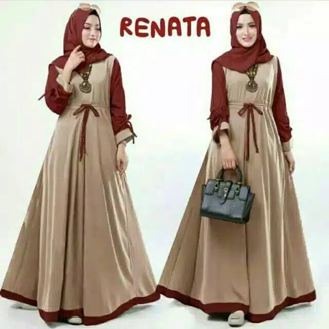 RENATA DRESS  GAMIS RENATA  GAMIS SYARI  GAMIS BUSUI  GAMIS MAYUNG