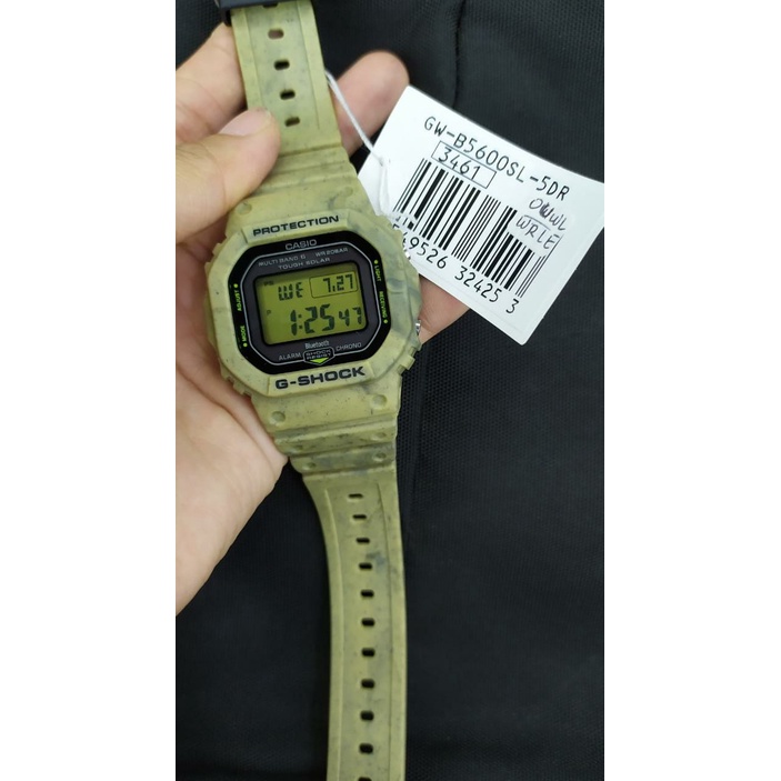 Jam Tangan Pria G-Shock GW-B5600SL-5DR Original