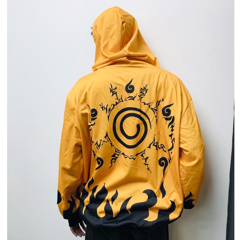 Jaket Naruto Kyubi Fullprint Anime Manga Naruto Premium Unisex