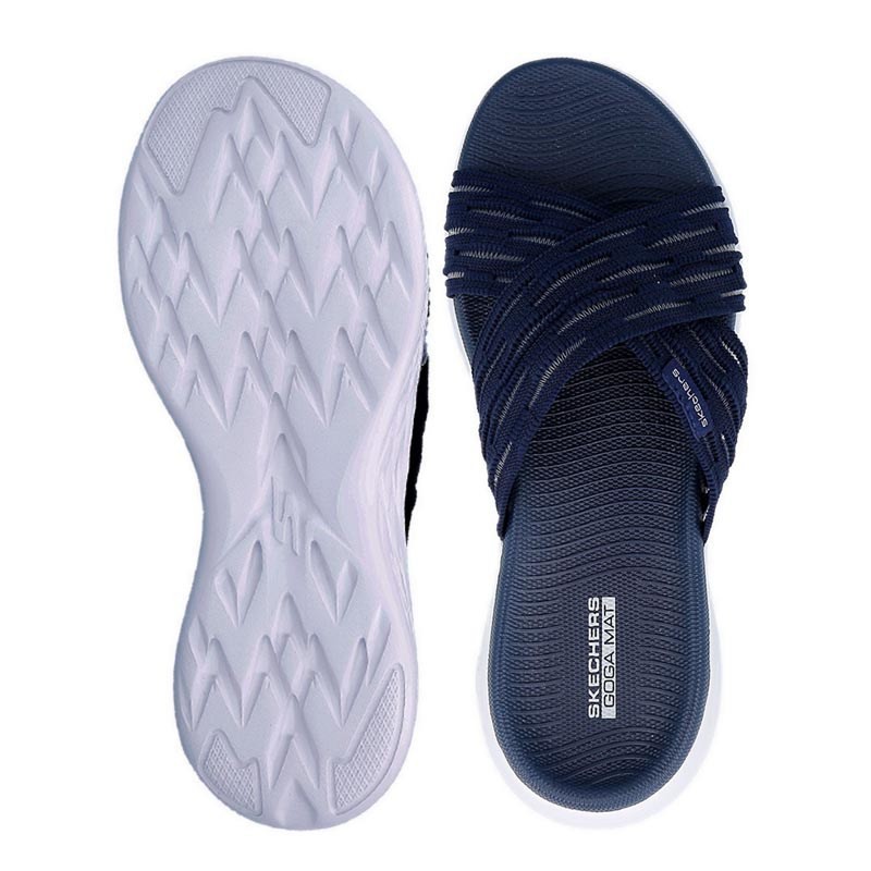 skechers on the go 600 sunrise women's slides sandals
