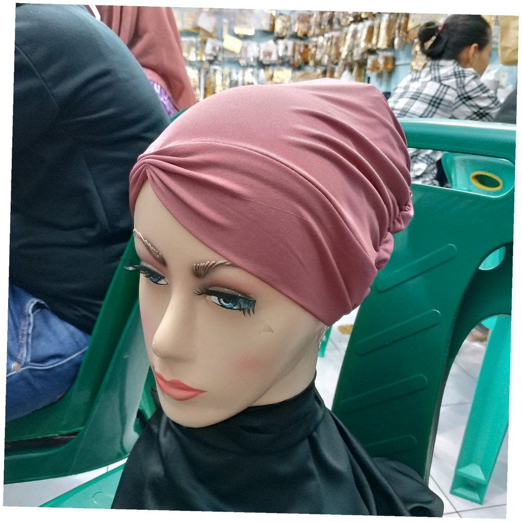 Turban Bandana / Turban Dewasa Turban Praktis Cantik Manis  kekinian Tokopelanginicer