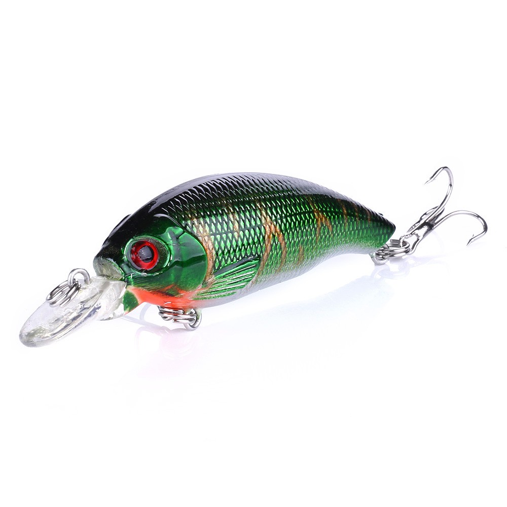 Hengjia 2PCS Umpan Pancing Crankbait Artifisial Keras 7.5cm 8.3g