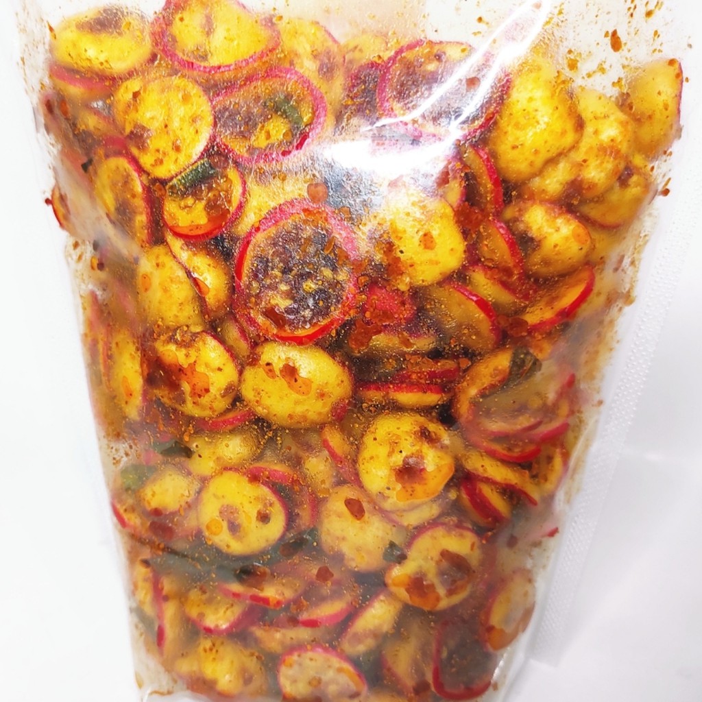 Kerupuk Jengkol Seblak cikruh 500gr Standing Pouch