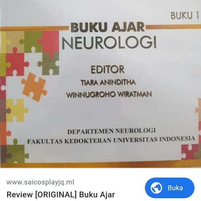 buku ajar neurologi ui 2 buku original