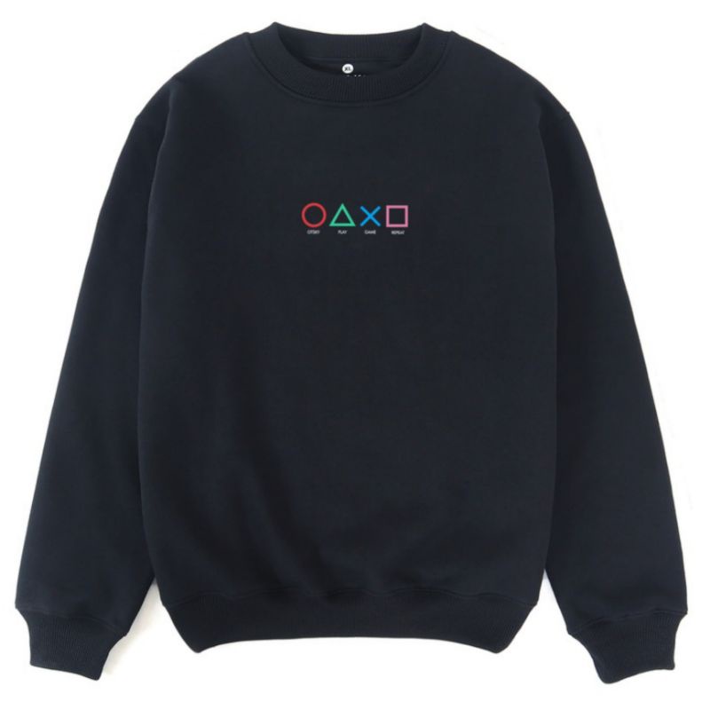 Otsky Crewneck Stick Ps Black X CN7061GY -10&11 AA