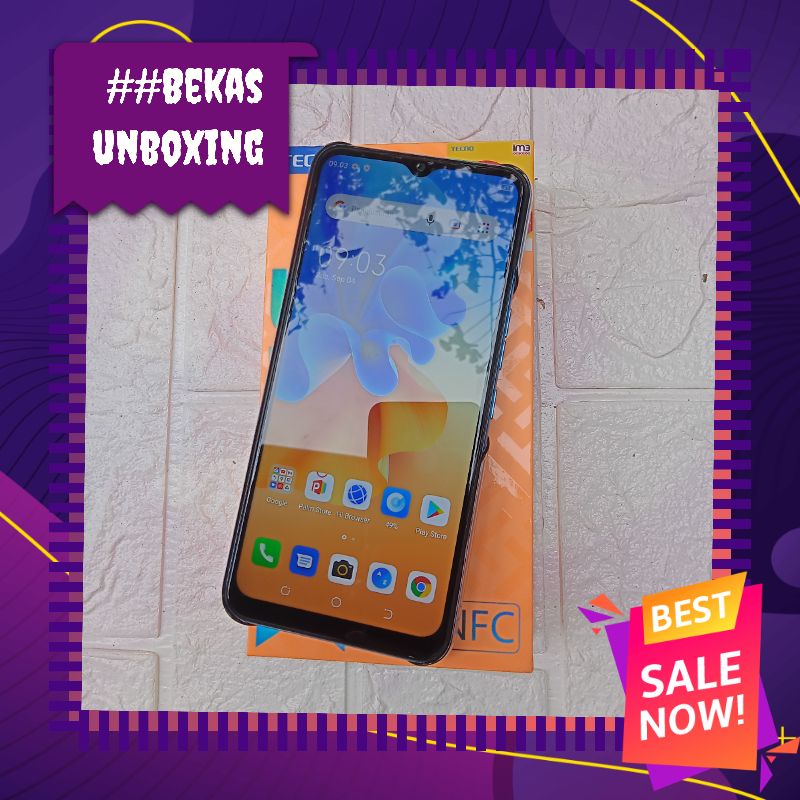 Tecno Spark 7 NFC Bekas Review Youtube