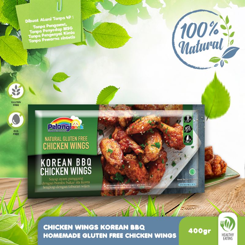 

Chicken wings korean bbq pelangi 400gr