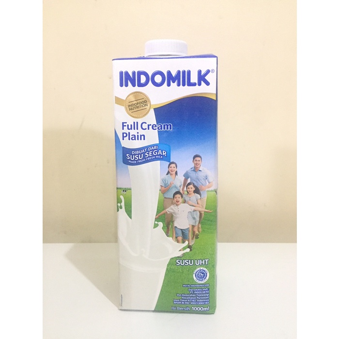 

b2011bb Susu Indomilk Full Cream Plain 1000Ml Satuan Xa201As