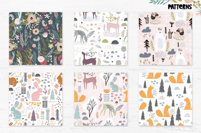 Woodland Mood - Vector Designs