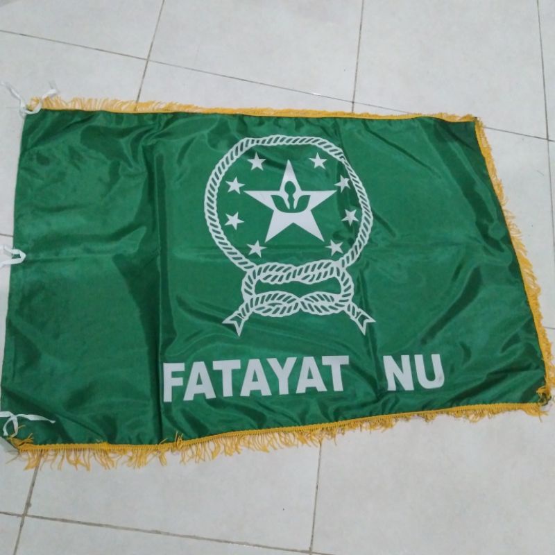 Bendera FATAYAT NU Rumbai 80x120cm pataka