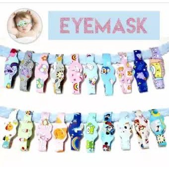 kacamata jemur bayi / eyemask baby protector