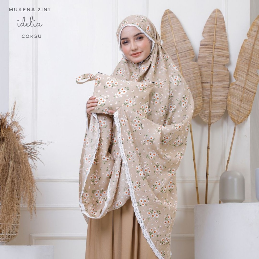 Mukena Dewasa Rayon 2in1 Idelia