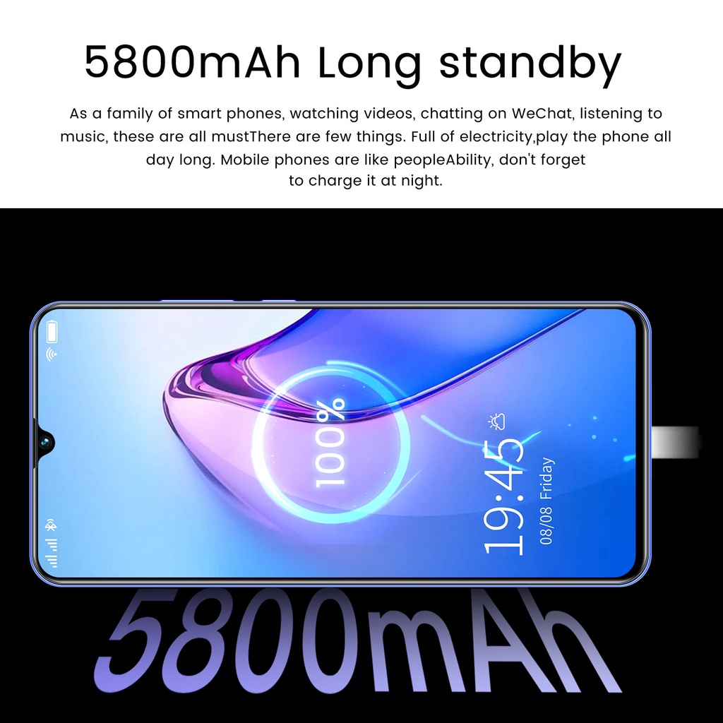 [BISA COD] 2022 Smartphone Baru Rino8 Pro 7.5 -Inch HD Camera HD Ponsel 12GB+512GB Dual -Card Ponsel Murah Android 11.0 Ponsel Baru Promosi Harga Rendah Harga Rendah  murah