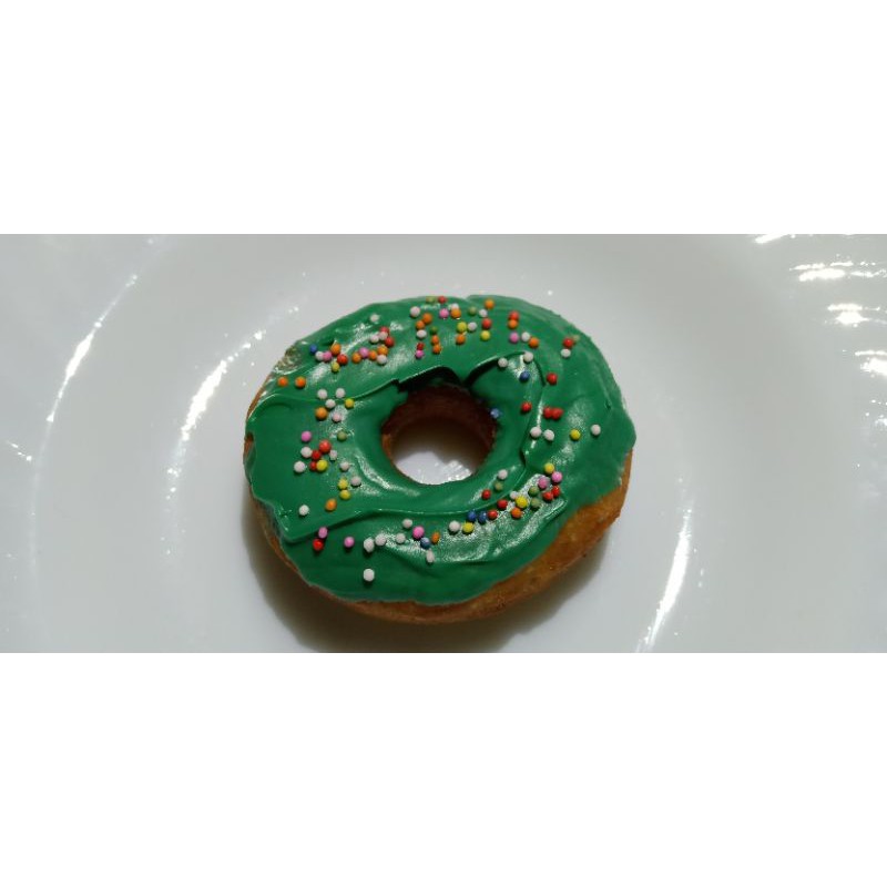 

Donat Ubi Topping Rasa Melon