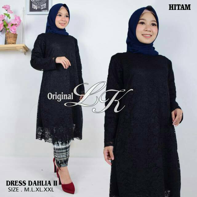 kebaya tunik kinara / kebaya brukat