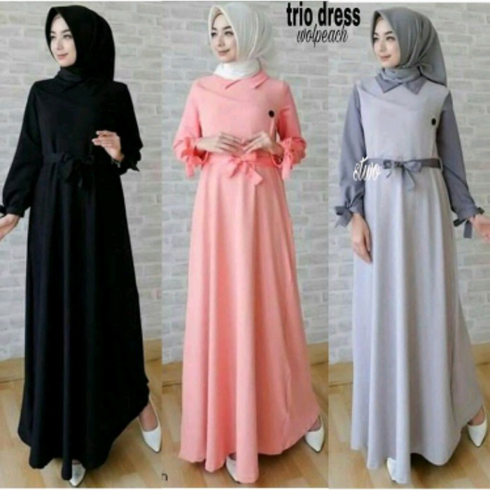 baju muslim gamis syari busana muslim wanita