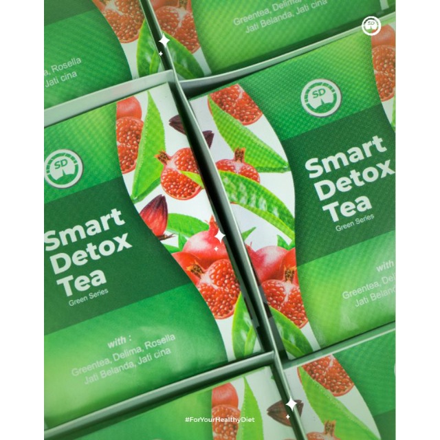 

Smart detox tea-Teh pelangsing original