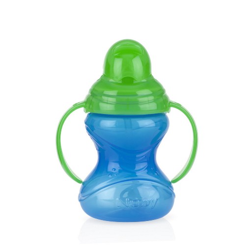 Nuby Twin Handle Flipit With Straw 300ml