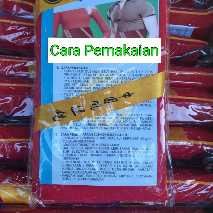 Bantal Panas Terapi Kesehatan / Bantal Panas Panjang