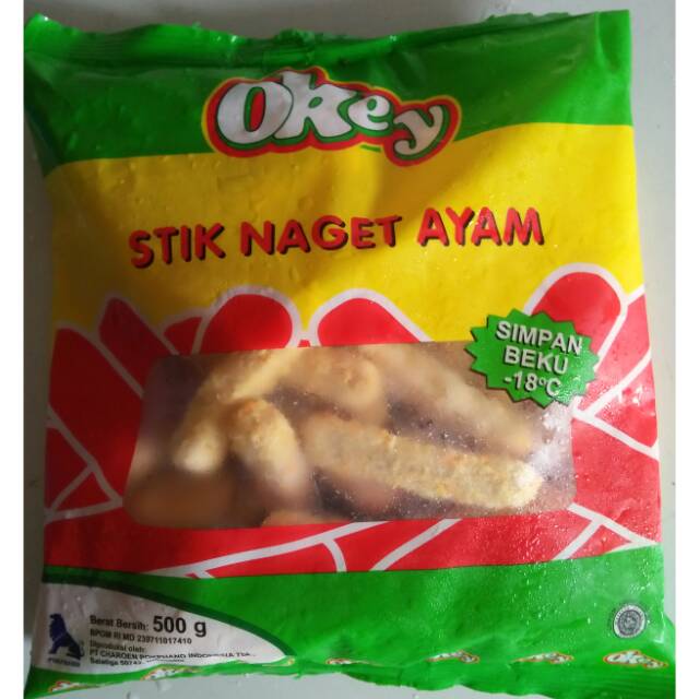 

Stik Nugget Ayam Okey 500gr