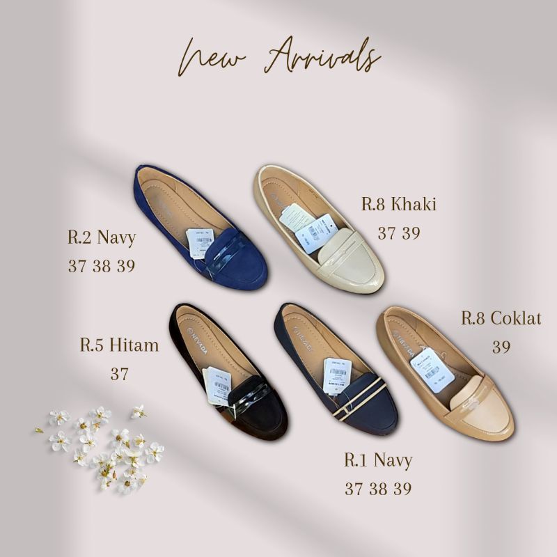 Sepatu Nevada Wanita Slip On