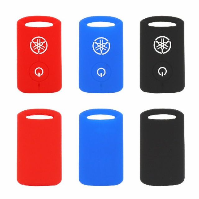 Case holder Kunci Remote keyless Bahan Silikon Untuk Motor / Mobil Yamaha Nmax Xmax NVX Mio Aerox S