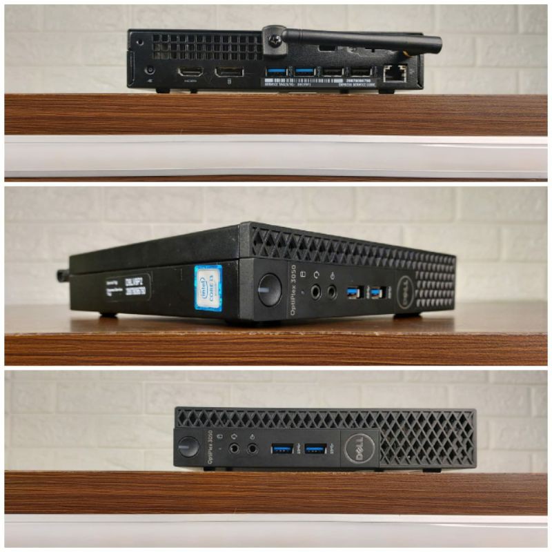 PC Hemat Listrik Dell Optiplex 3050 Core i3 Gen 6 Ram 8 GB DDR 4 HDD 1 TB Second Berkualitas