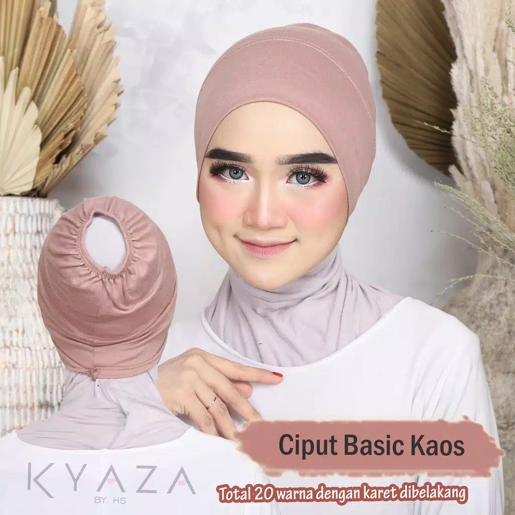 Inner Hijab Ciput Basic Dalaman Kerudung Kaos Polos