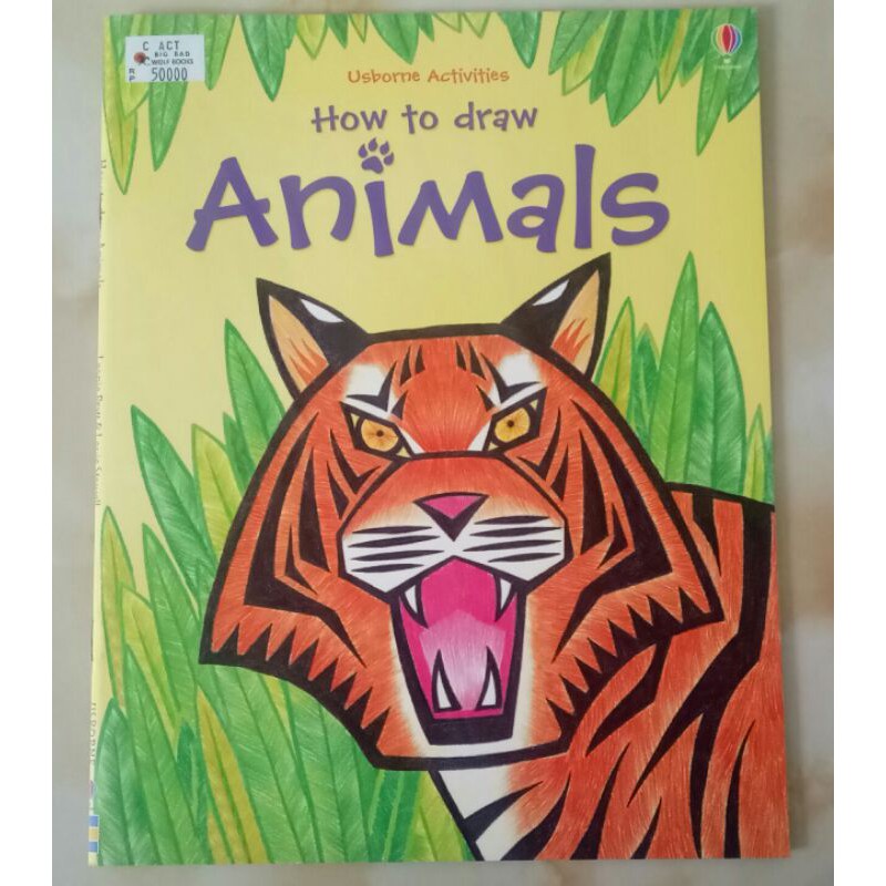 BBW Original Import Book " How to draw animal "