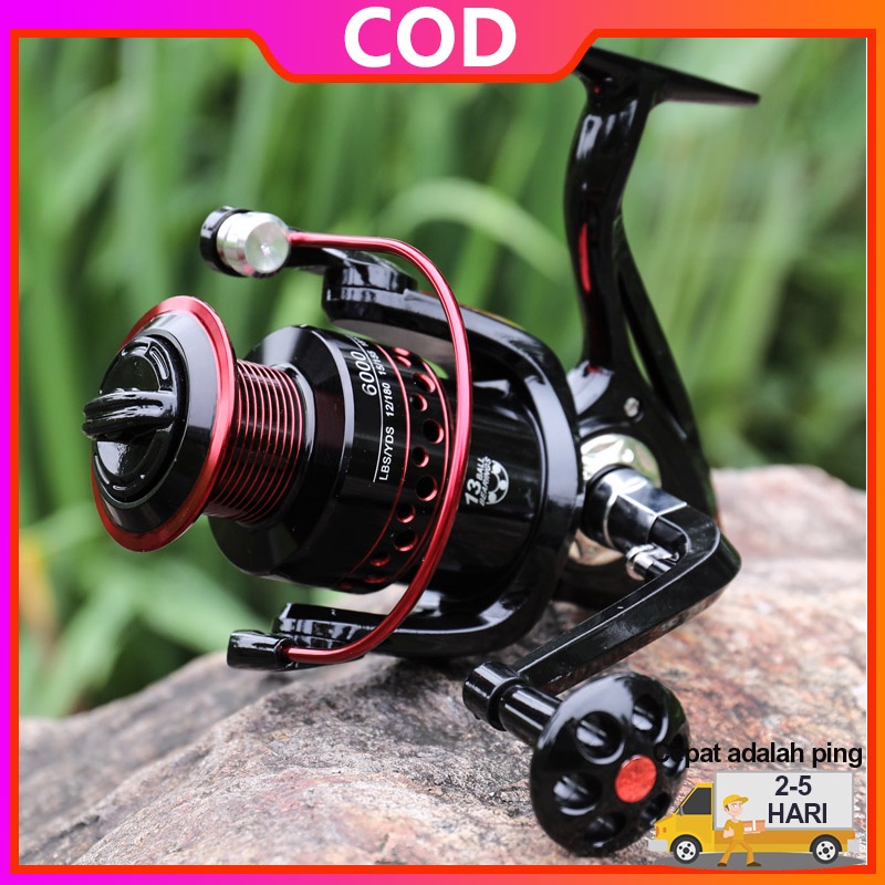 Sougayilang 13BB Fishing Reel 5.2:1-4.7:1 Gear Ratio Spinning Reel Kiri/Kanan Tangan Dapat Berubah Dilipat Pegan