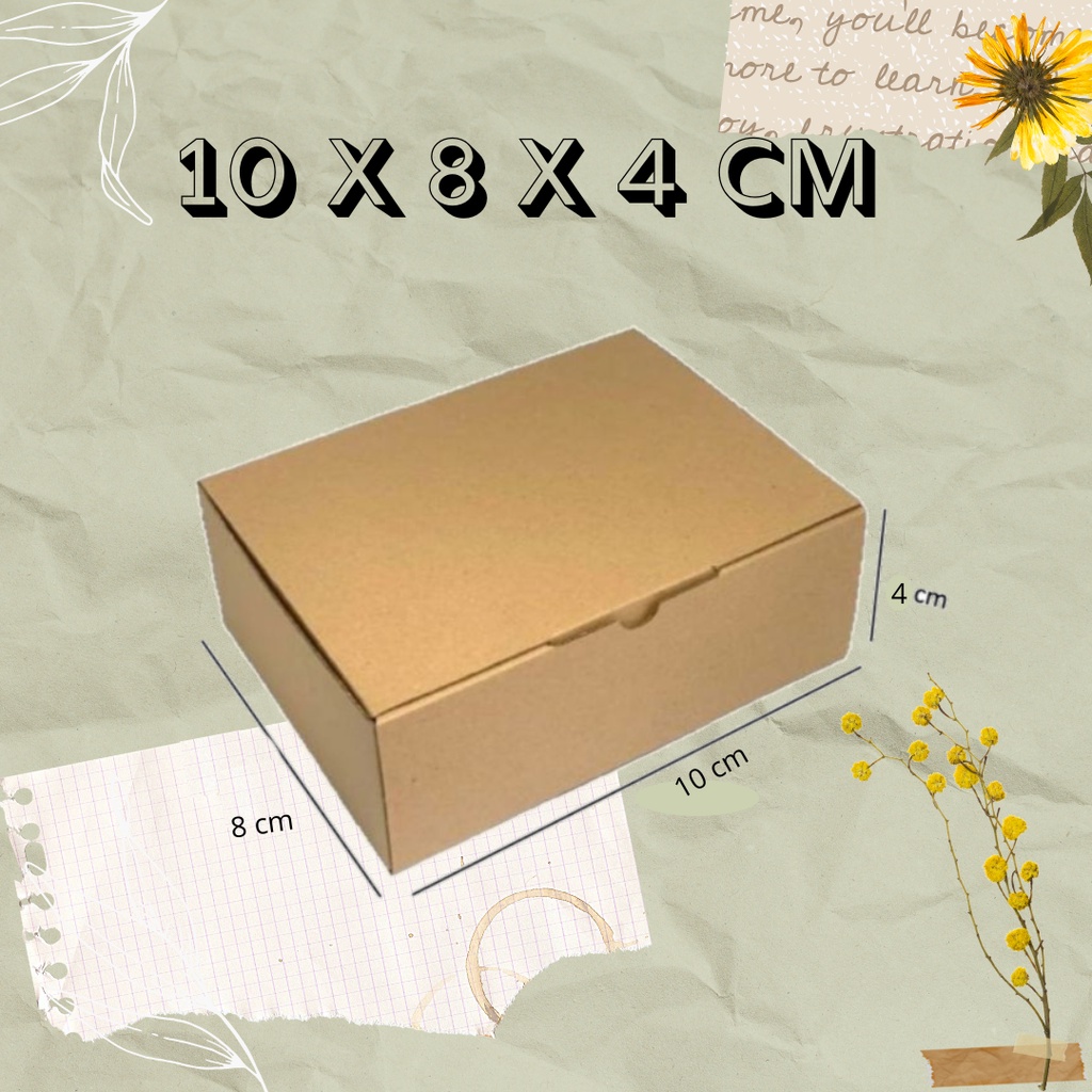 

Kardus 10x8x4 Box (MIN ORDER 3 PCS) Die Cut grosir untuk Packaging Parfum Makeup hampers giftbox Souvenir