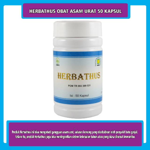 

Herbathus NASA Original - Obat Asam Urat, Pegal Linu & Nyeri Sendi