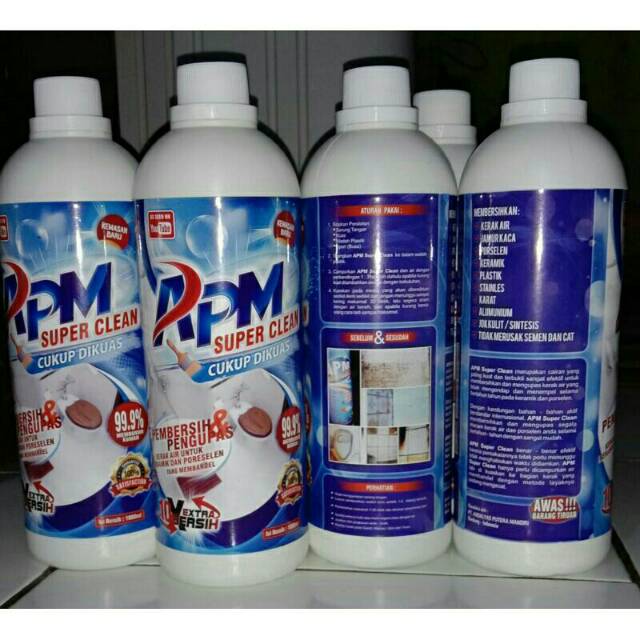 Khusus Pulau Jawa APM Super Clean Pembersih Kerak Air Pembersih Lantai