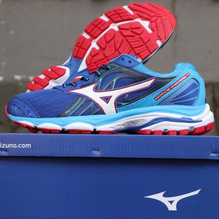 mizuno running mens blue