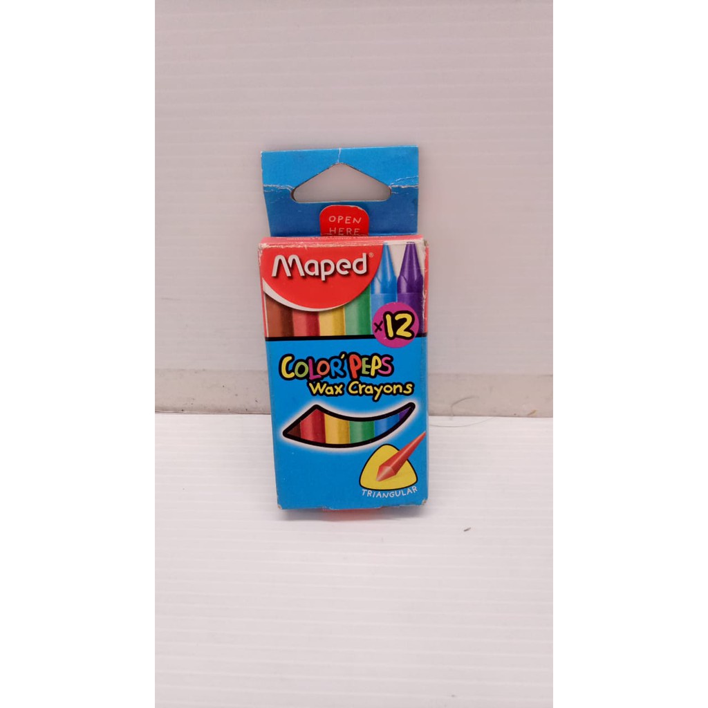 

Crayon Plastic Maped Tringular 12 Color