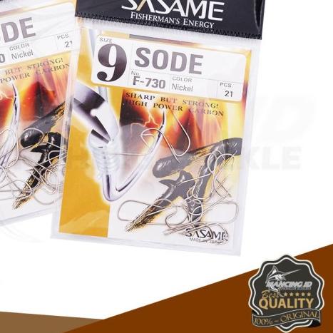 ▲ Sasame Carbon Hook Sode Pancing Kail Made in Japan - 0.1 ℗