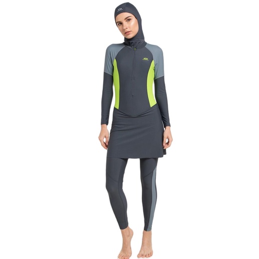 Baju Renang Panjang Muslim Wanita - Diving Moslem (Set) - Opelon