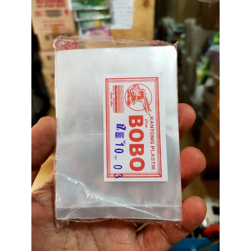 

Plastik PP Bening 7x10x03