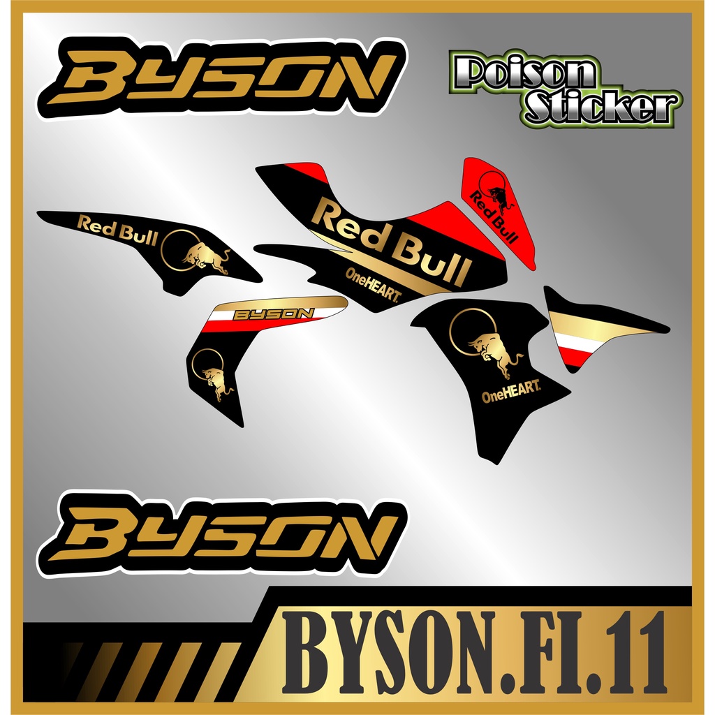 STRIPING STICKER BYSON FI STIKER BYSON FI NEW STICKER LIS LIST BYSON FI CODE 11