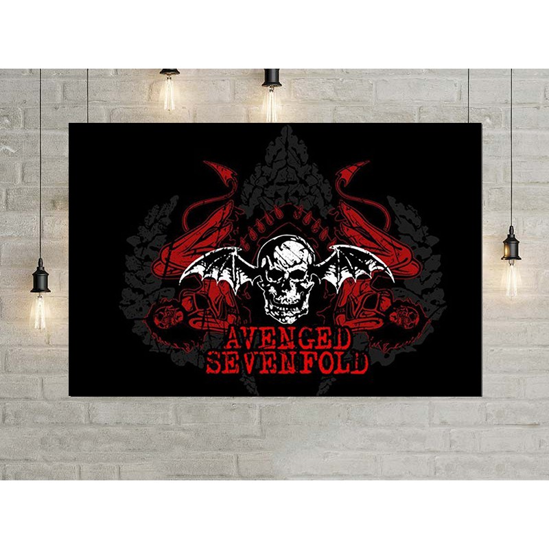 Poster Band Avenged Sevenfold Ukuran A3/Wall Decor Avenged Sevenfold/Poster Band Avenged Sevenfold