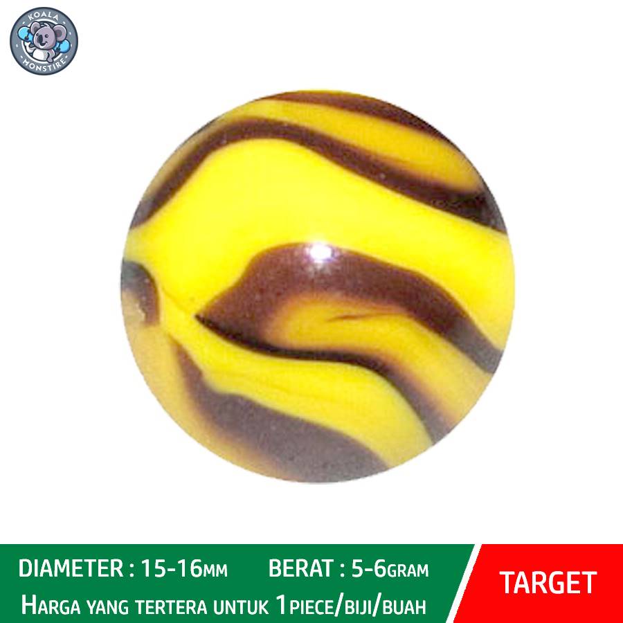 Kelereng Gundu Bumblebee Marble Balap Lebah