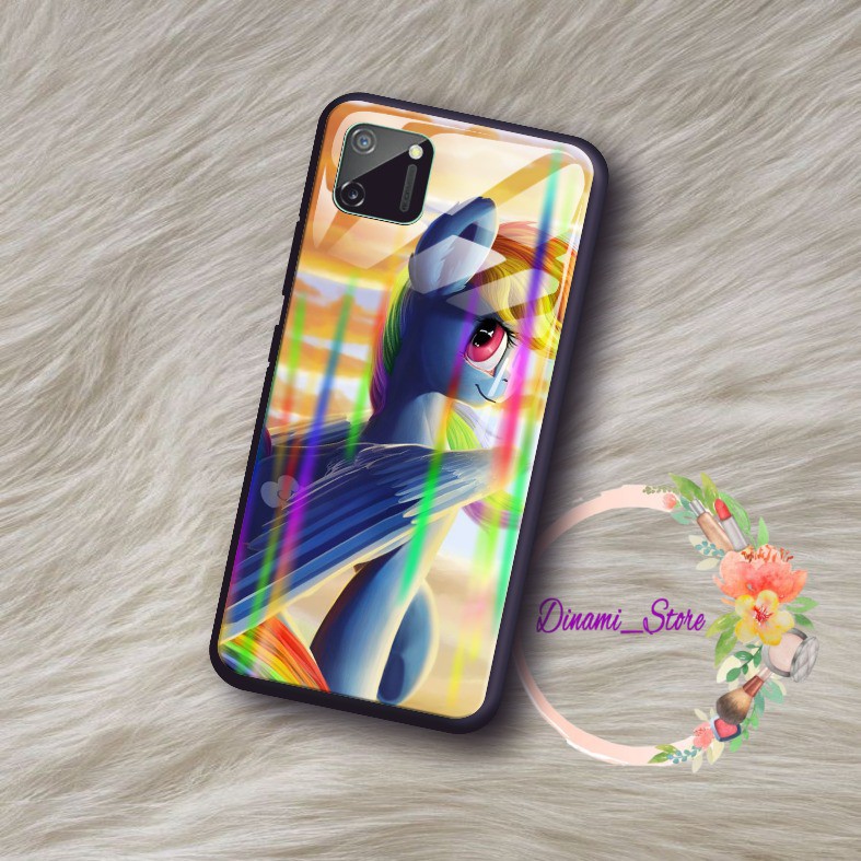 Back Case Glass Aurora KUDA PONI Realme C1 C2 C3 U1 2 2 Pro 3 Pro 5 5i 5s Pro 6 Pro X Xt C11 DST481